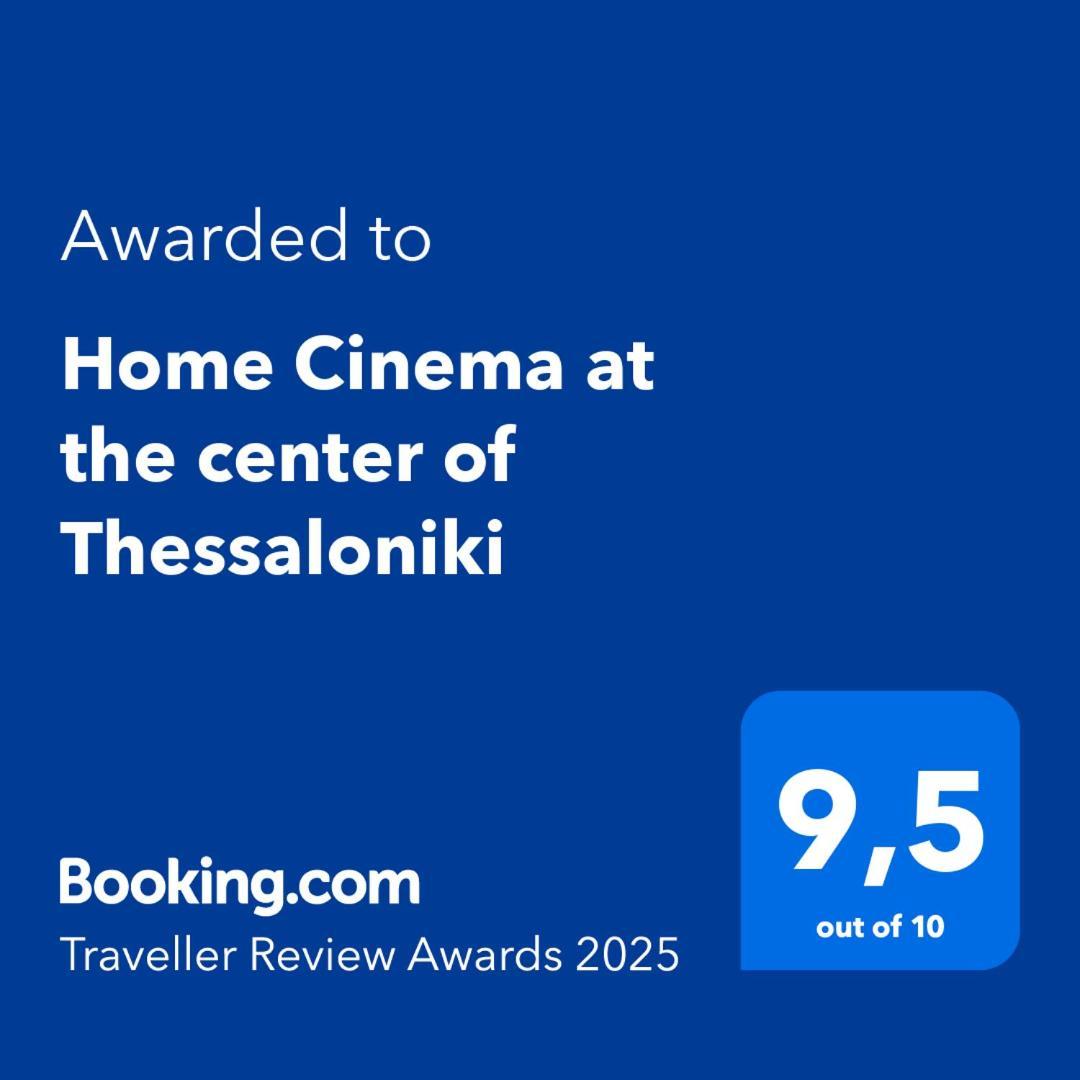 Home Cinema At The Center Of Thessaloníki Exteriör bild